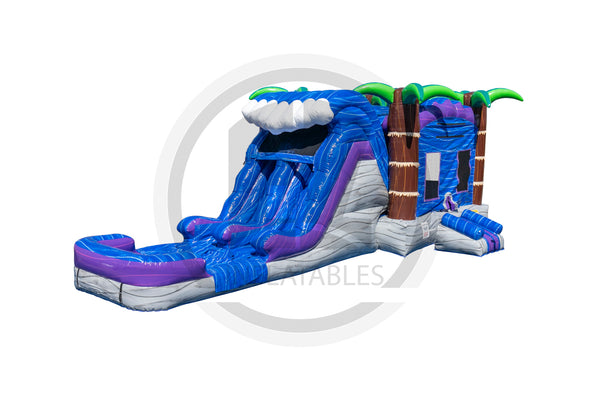 Tsunami Boulder Crush Inflatable Pool LG Combo