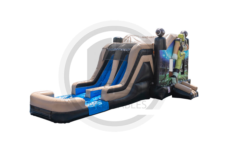 3D Football Inflatable Pool Saints LG Combo