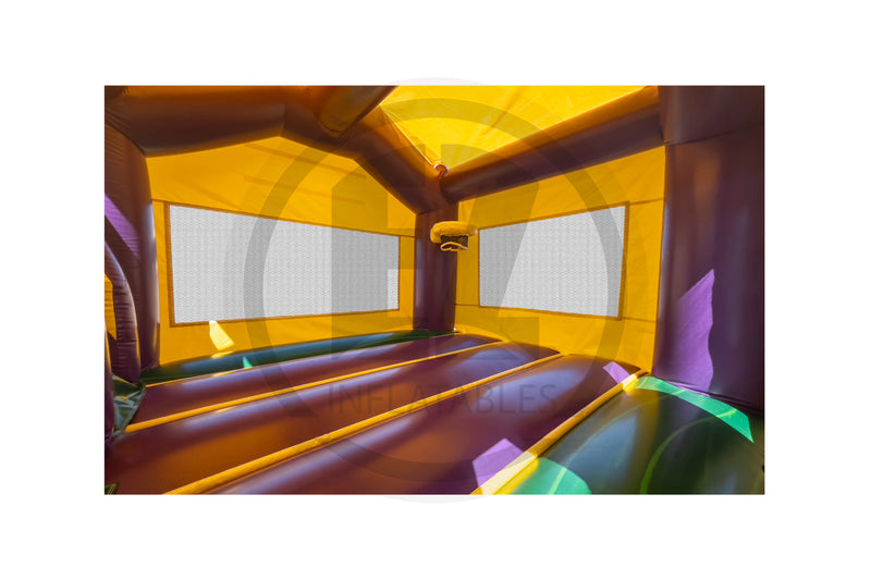 3D Football Inflatable Pool LSU LG Combo