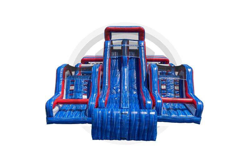 126 Marble 3 Pc Obstacle Course