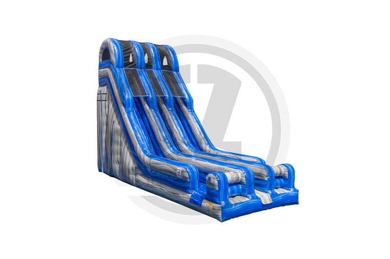 22 Sky High Double Lane Dry Slide