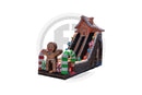 24 Gingerbread House Double Lane Dry Slide