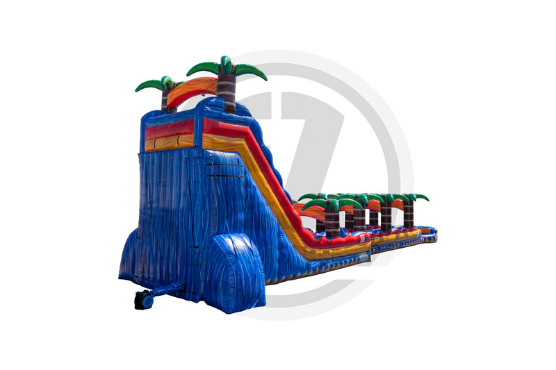 24 Tropical Inferno DL Water Slide + Slip & Slide